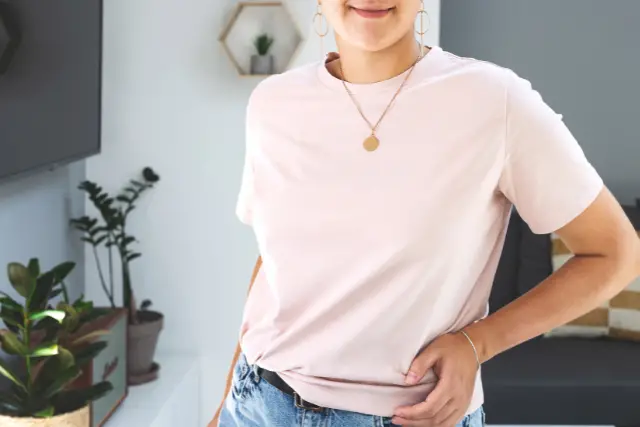 woman wearing cream colored tops - featured image