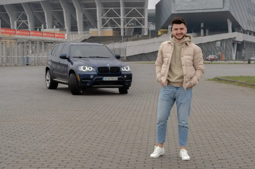 guy wearing tan jacket