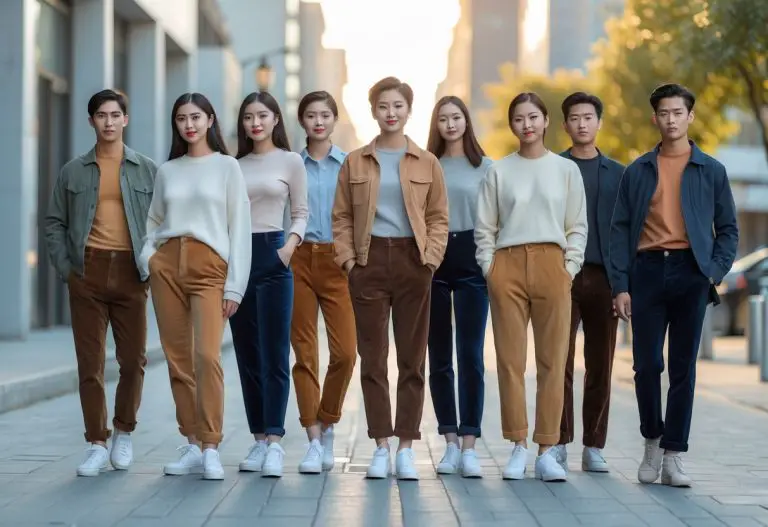 group of young people wearing corduroy pants - featured image