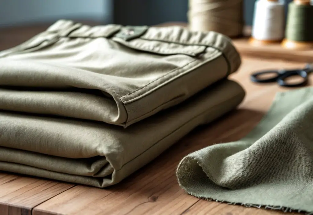 folded khaki pants - featured image