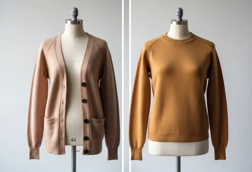 cardigan and sweater - featured image