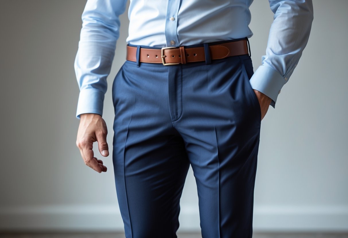 navy blue pants - featured image