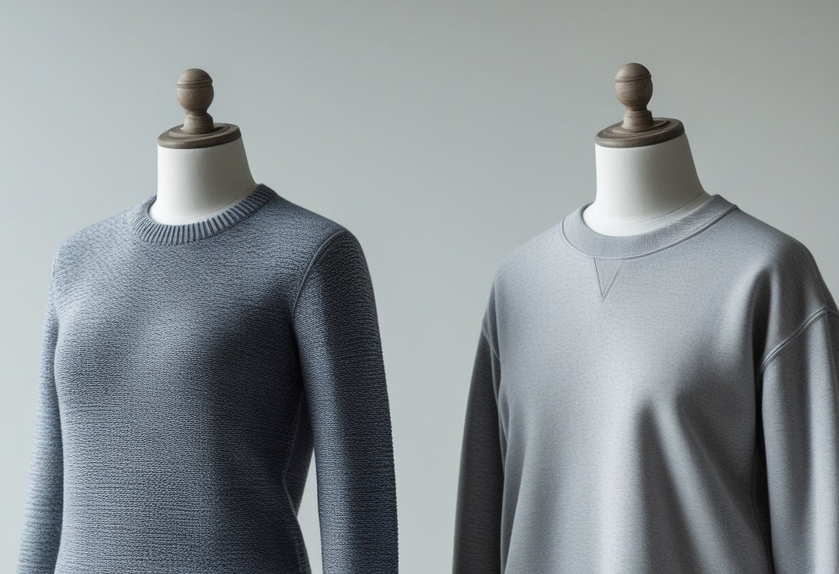 sweater and sweatshirt - featured image